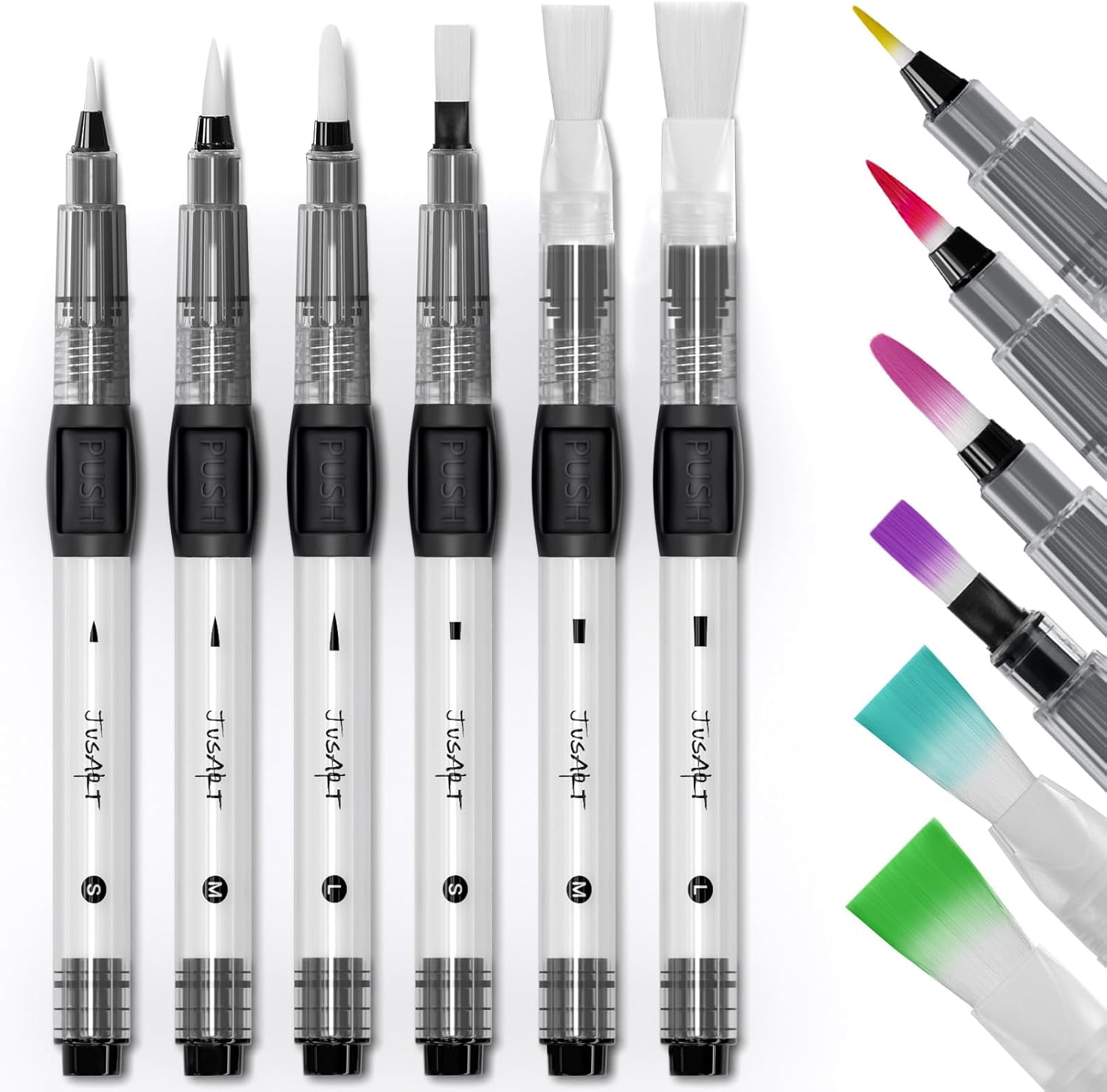 Water Brush Pens 6-Pack